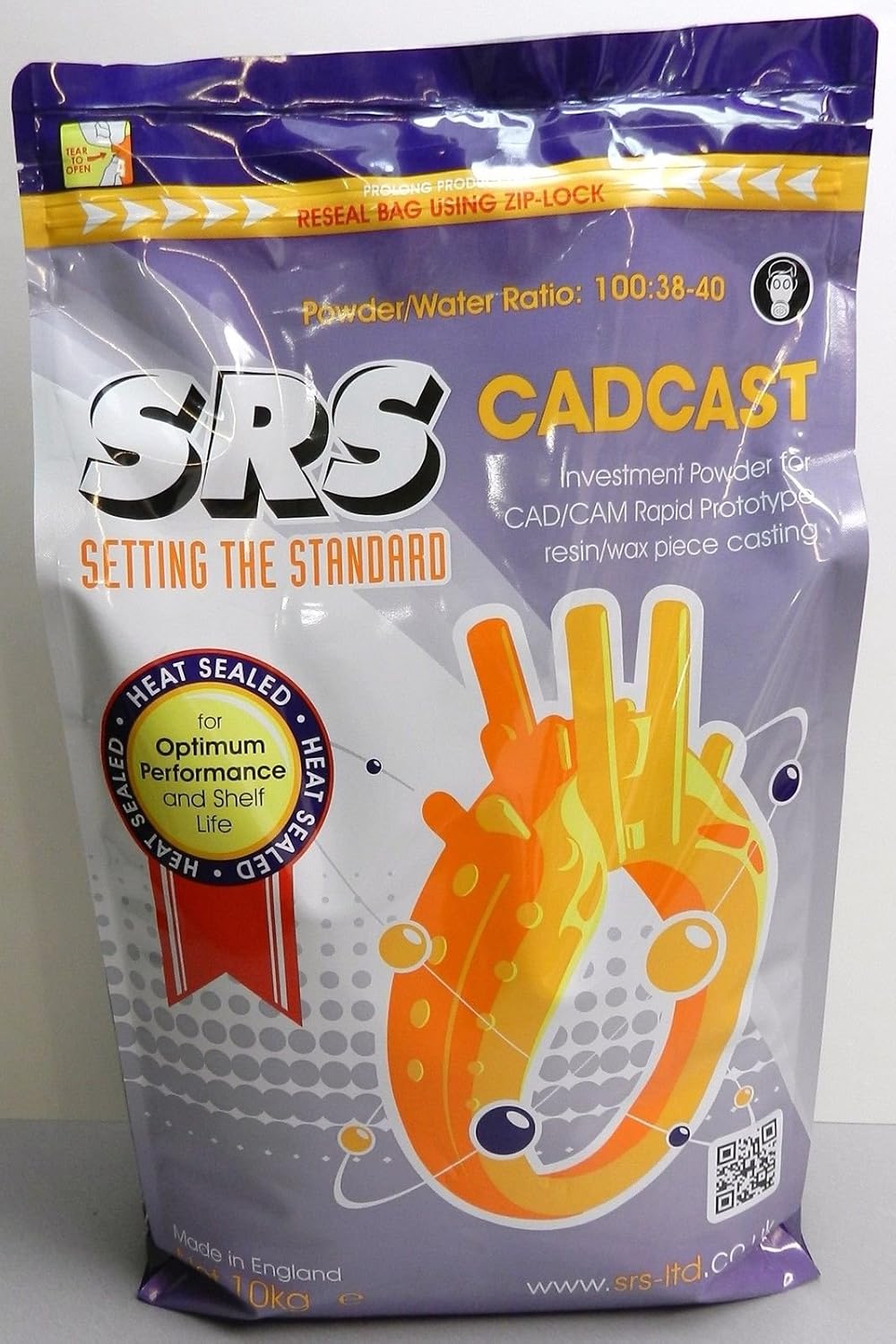 Resin Wax Casting Investment Powder CAD/CAM Rapid Prototype Models CADCAST 10Kg (LZ 24 FR L Box)