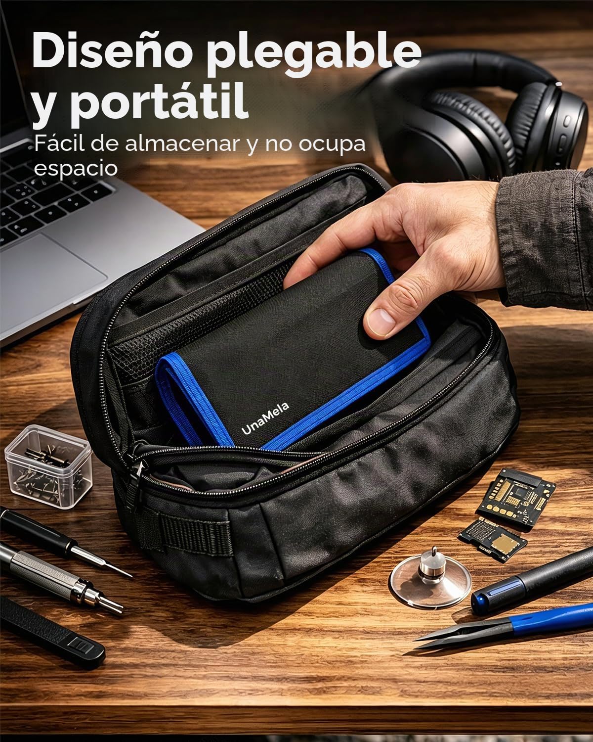 Kit de herramientas profesionales 80 en 1 para reparación de computadora, juego de destornilladores de precisión con 56 puntas, juego de destornilladores magnéticos para laptop, PC, MacBook, tablet