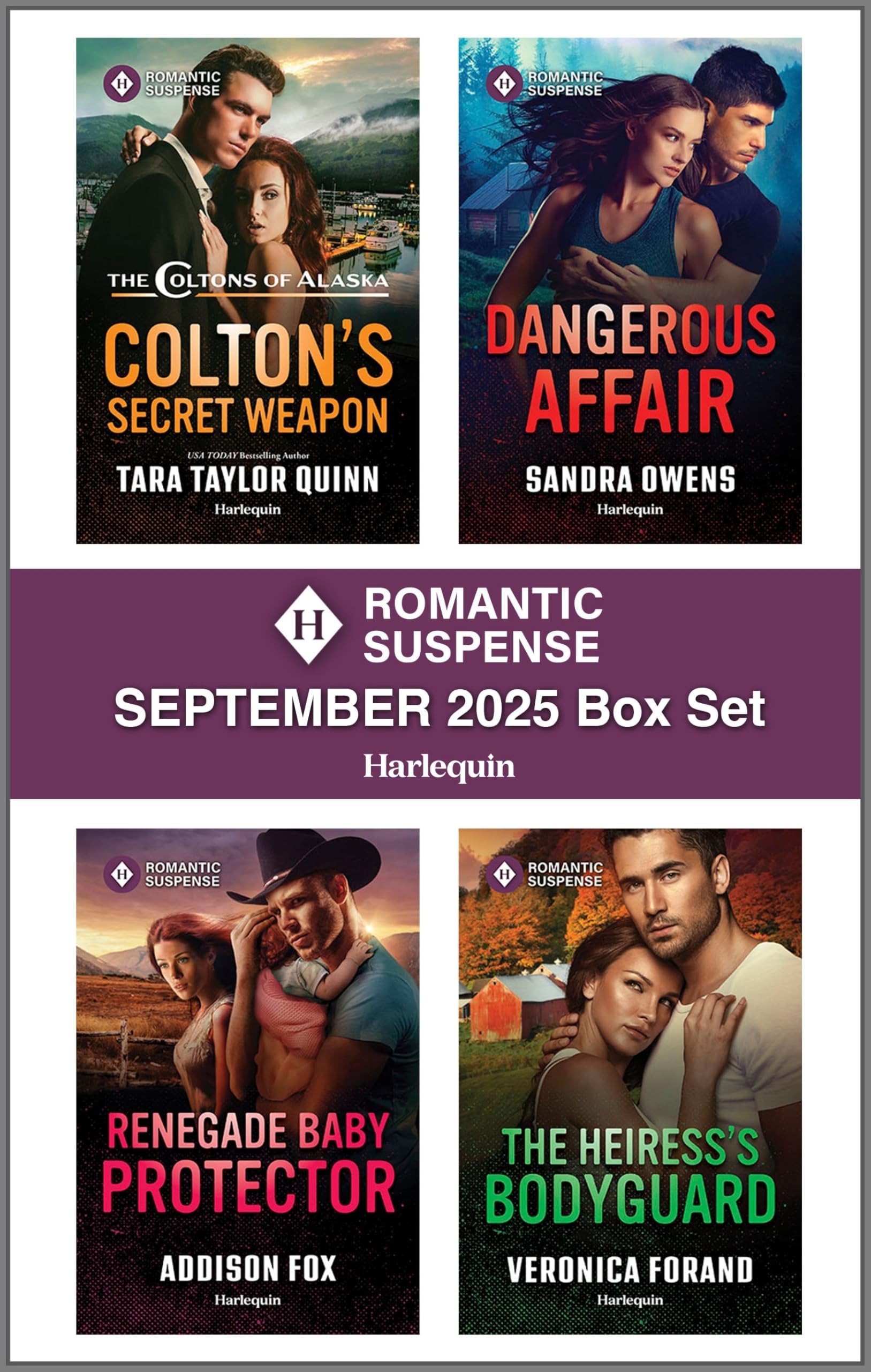 Harlequin Romantic Suspense September 2025 - Box Set