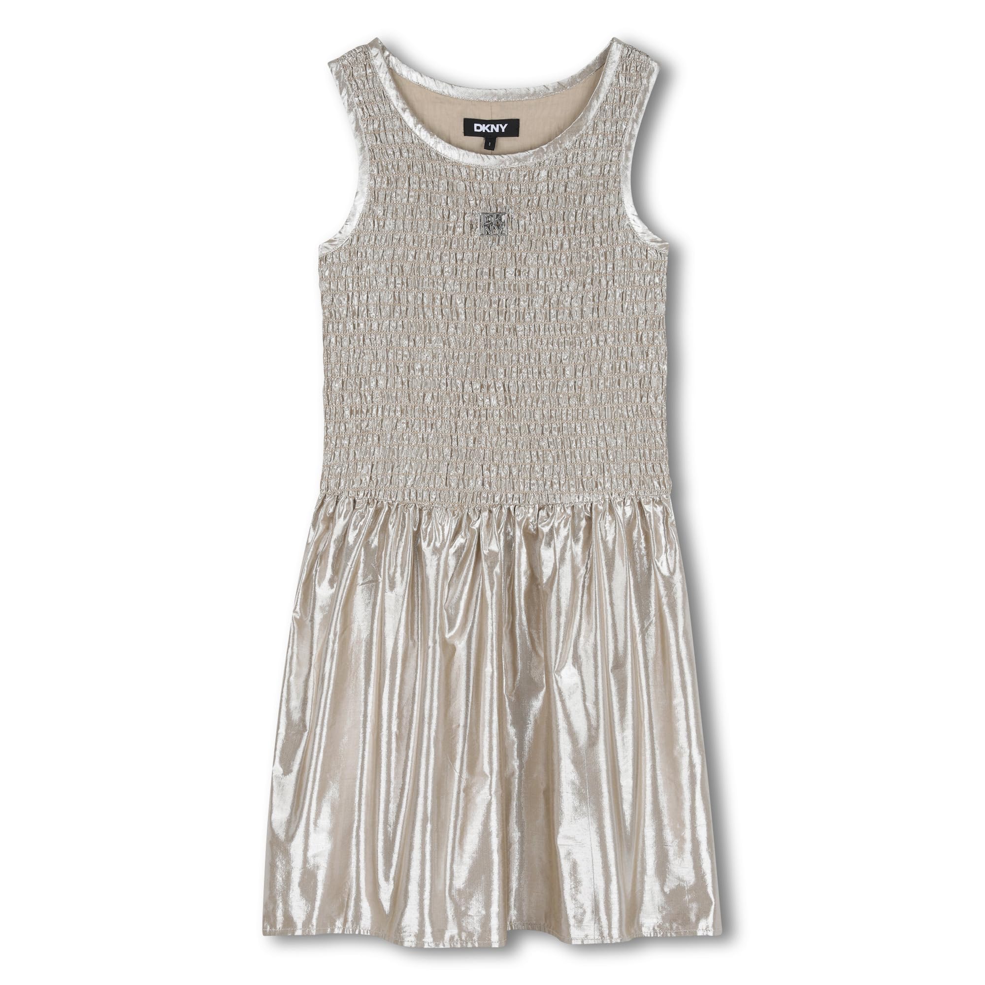 DKNY Kleid für Mädchen, Gelb, 12 Jahre