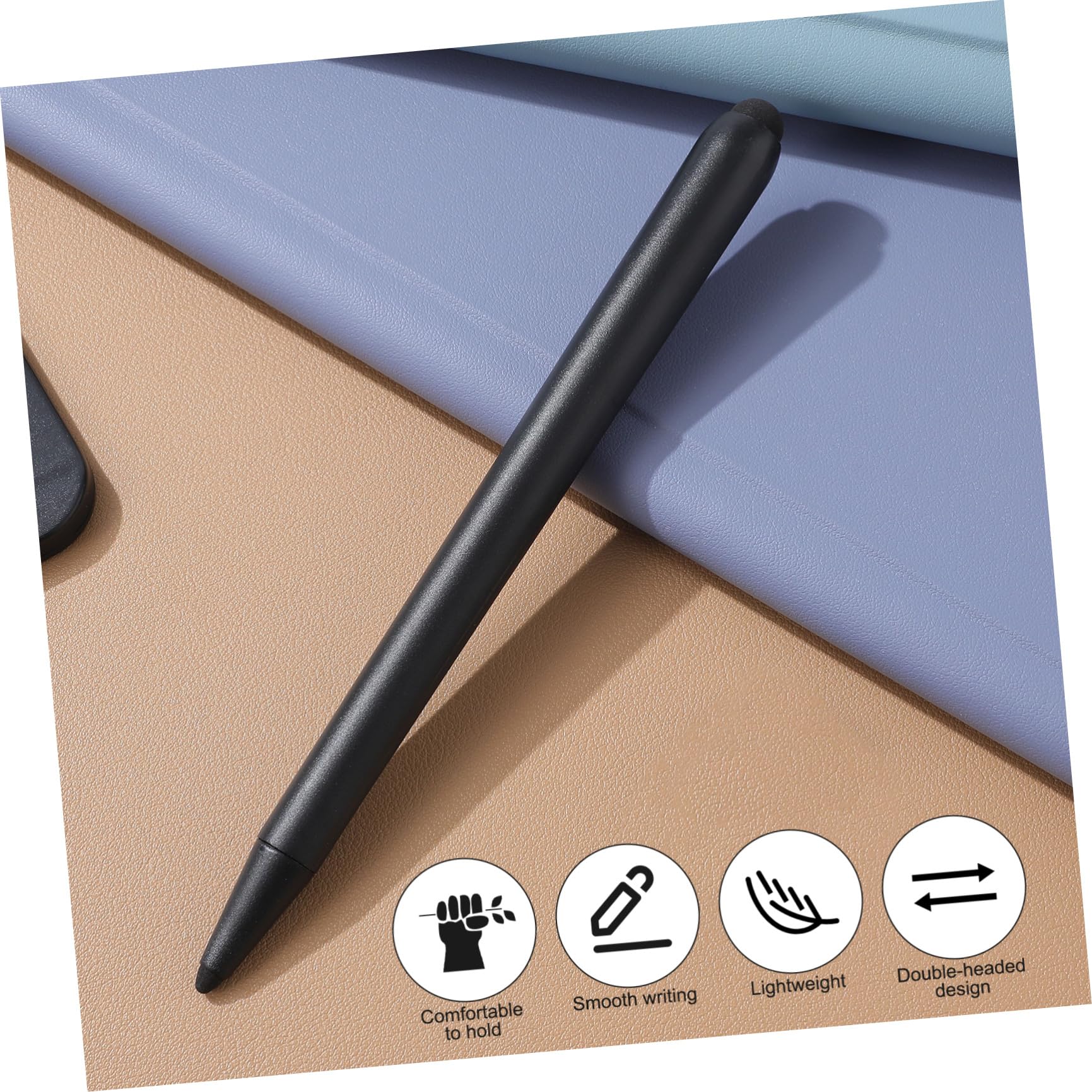 2 Pezzi Penna Touch per Schermo Didattico a Doppia Punta in ABS