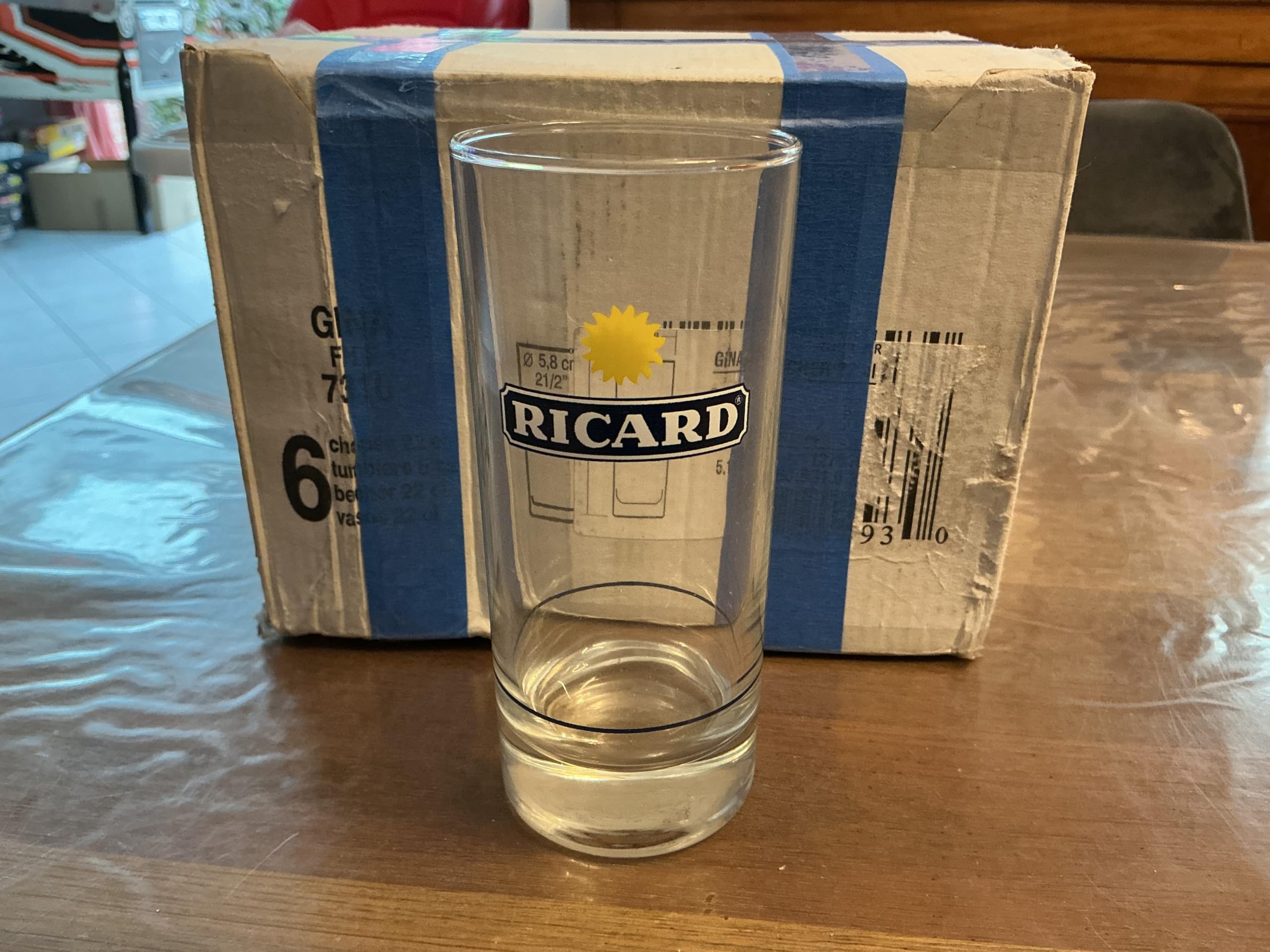 Ricard - Set of 6 Glasses - 25cl