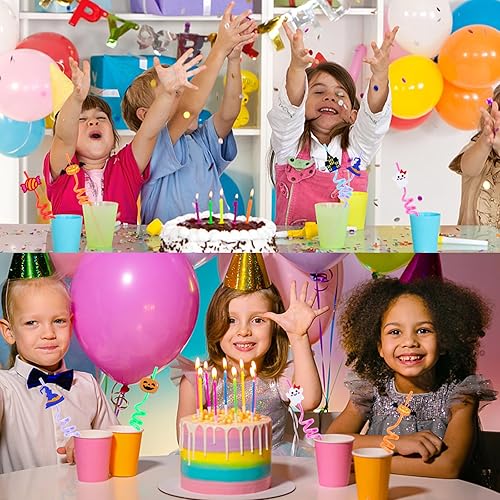 Miniatura 7 de 24 popotes de fiesta de Halloween, pajitas de fiesta para decoraciones de Halloween, calabaza, fantasma, gato, Halloween, pajitas de fiesta