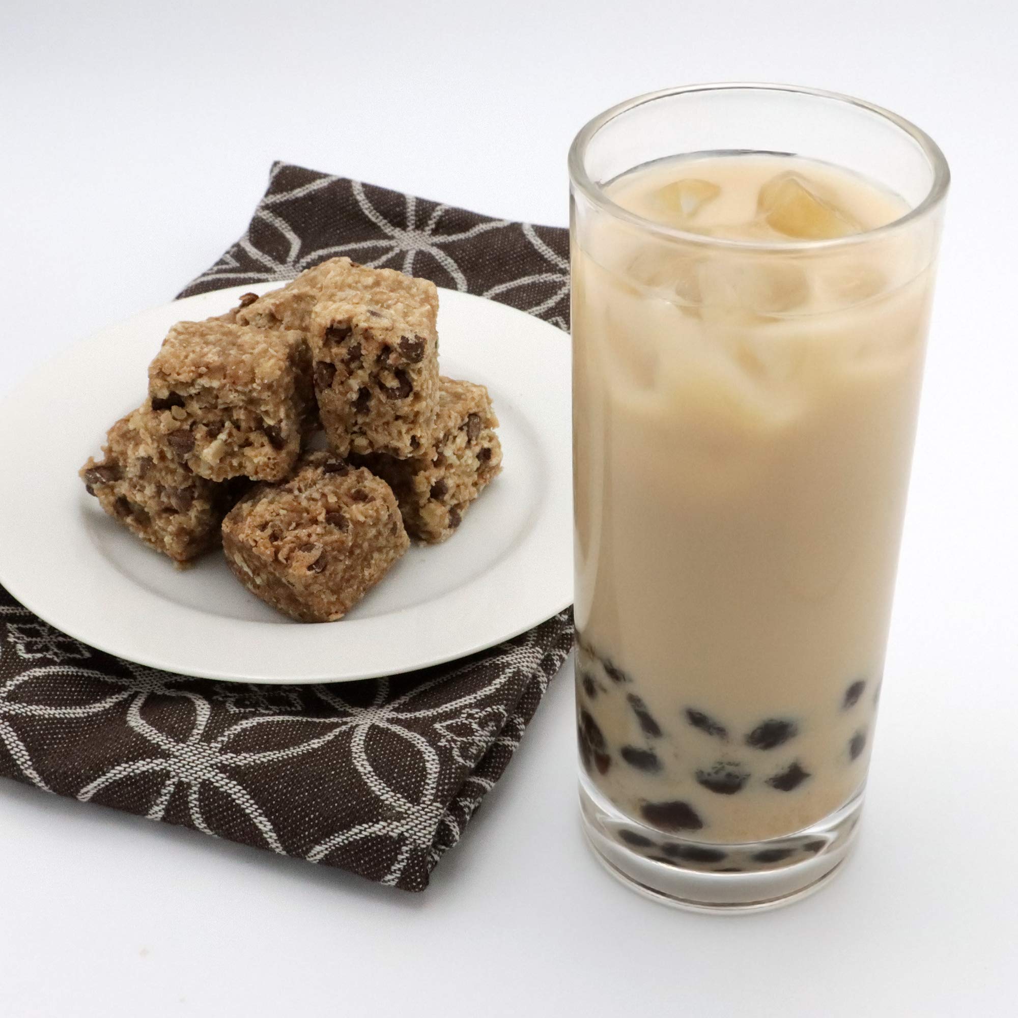 Bubble Tea 6 Kits - Té con leche de azúcar morena y perlas de tapioca | Bebida auténtica de Taiwán