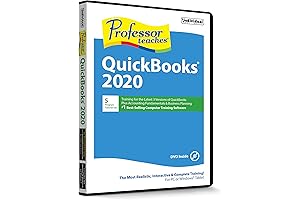 Professor Teaches QuickBooks 2020: Comprehensive and User-Friendly Accounting Software