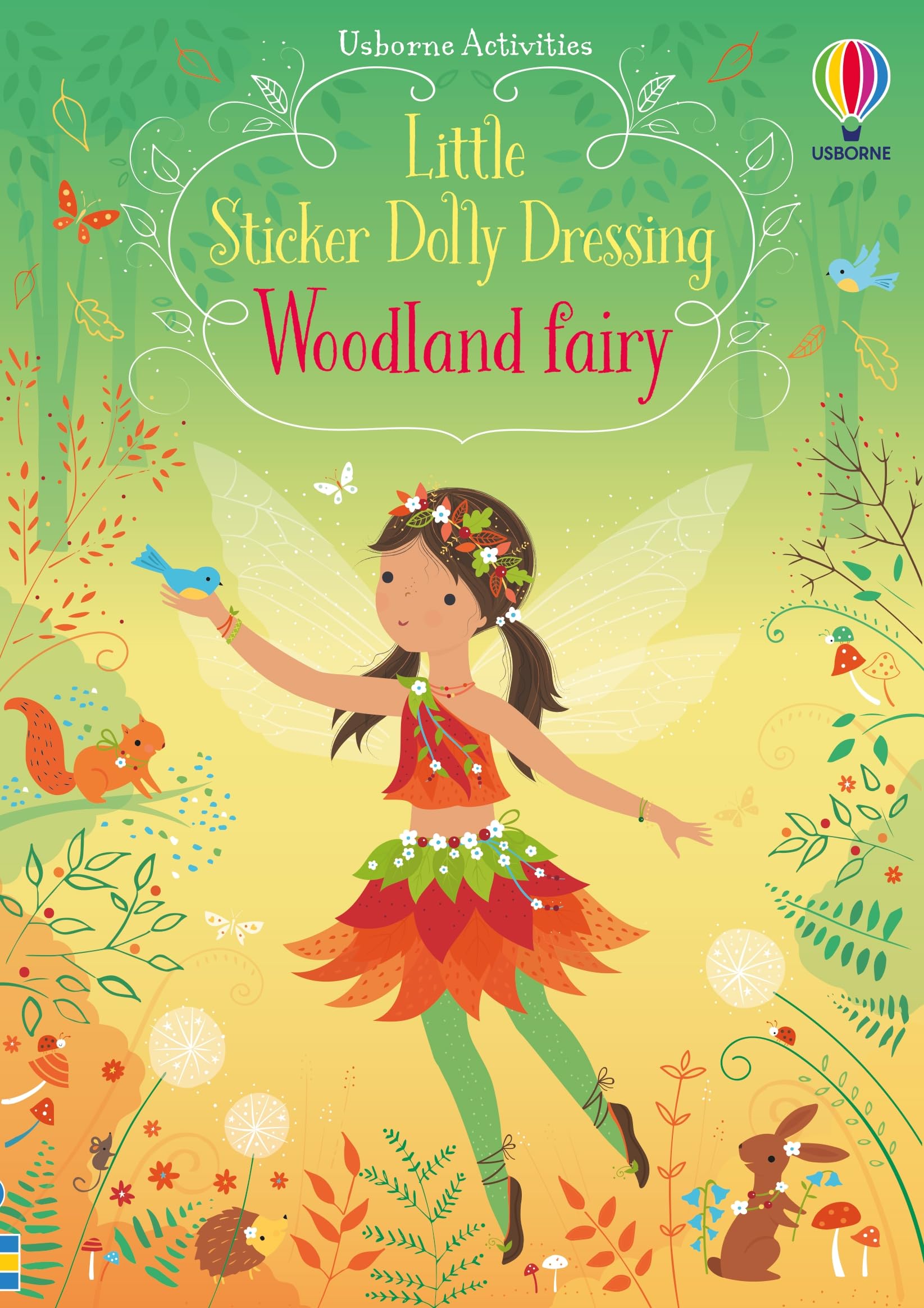 Little Sticker Dolly Dressing Woodland Fairy by Fiona Watt PAPERBACK