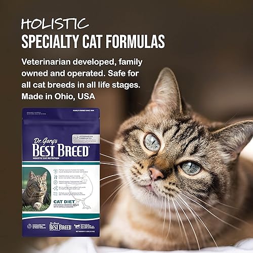 Miniatura 3 de Best Breed Dieta para gatos de Dr. Gary's Cocida a fuego lento en Estados Unidos alimento seco natural para gatos para todas las edades Marrón