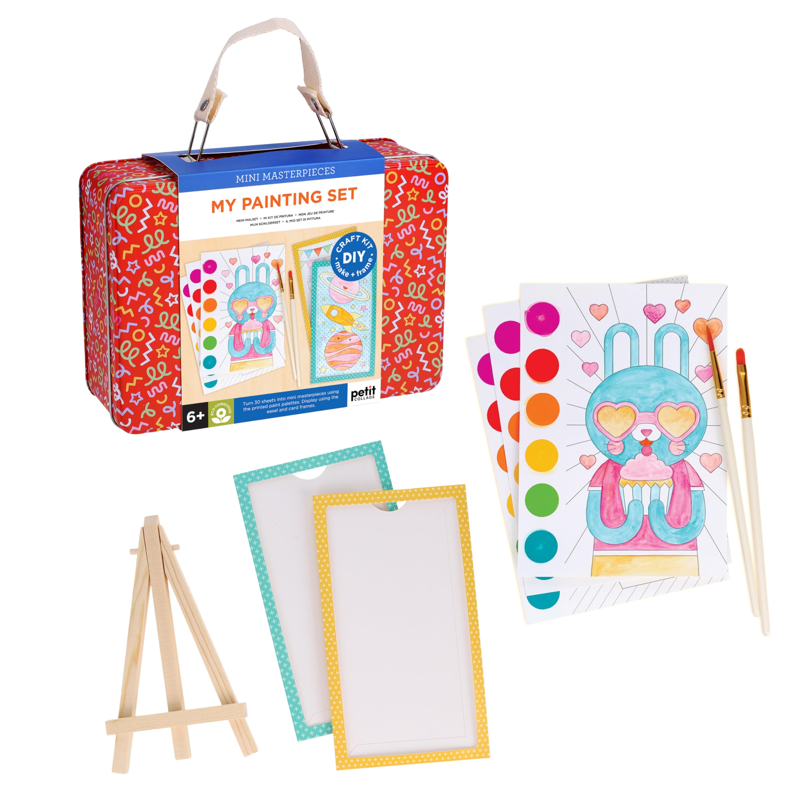 Petit Collage Mini Masterpieces My Painting Set