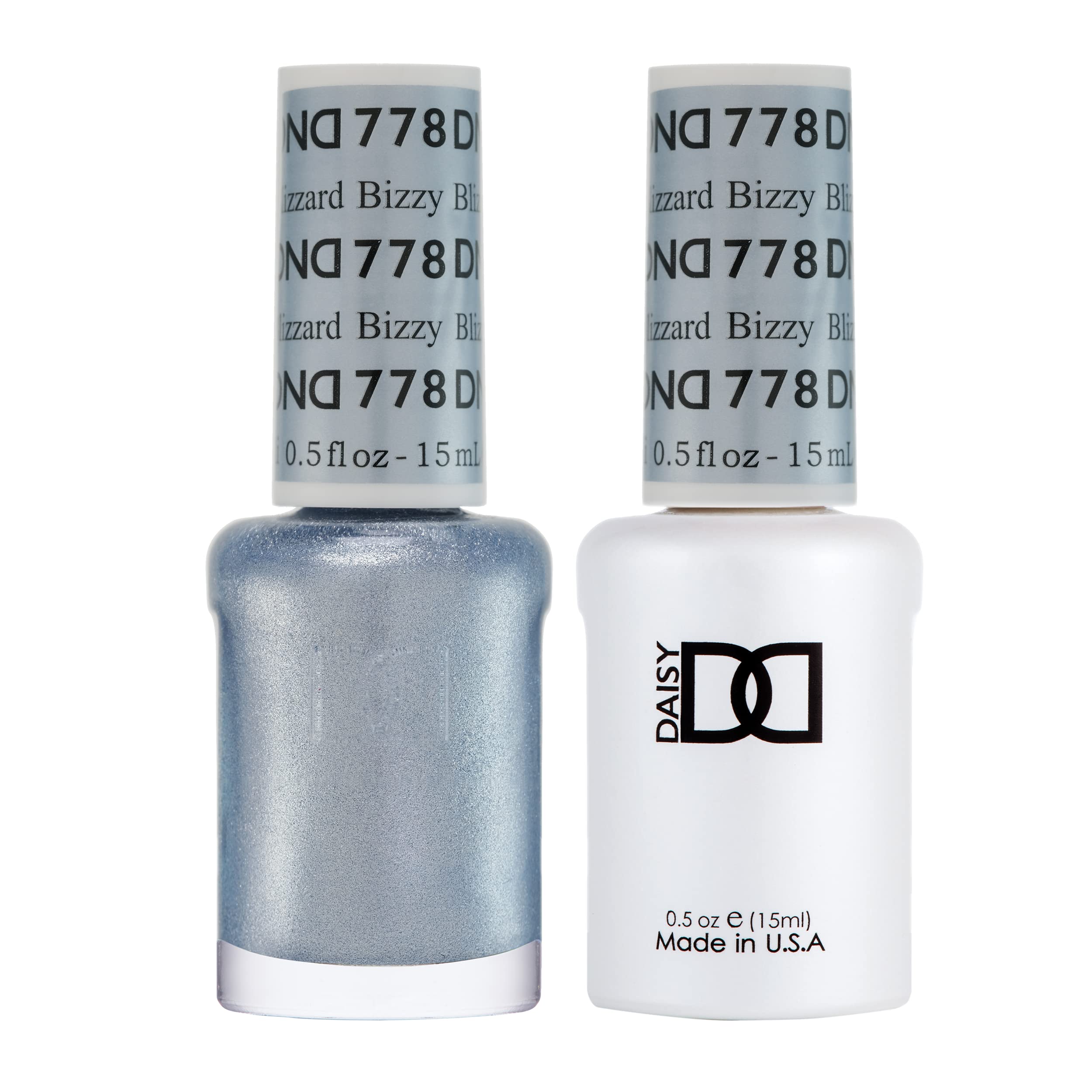 DND Gel Polish Set, Blue Collection, UV/LED GelPolish and Air Dry Nail Lacquer, Matching Chip-Free Polish Duo, 0.5 Fl Oz Each