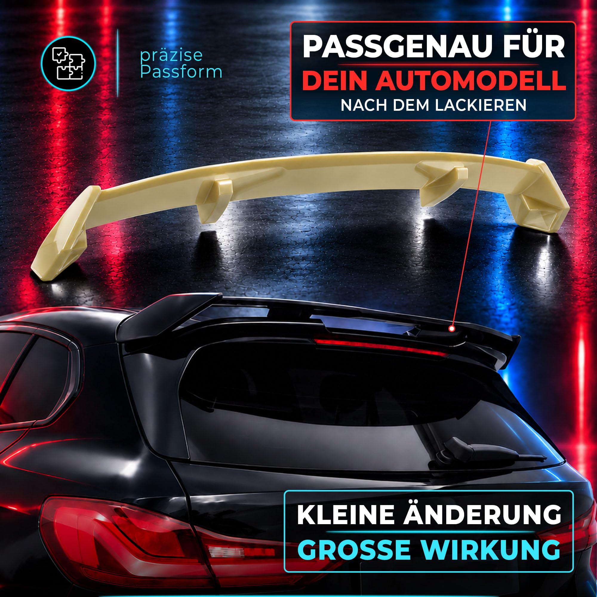 CHROMEMASTER Dachspoiler für VW Tiguan 2024+