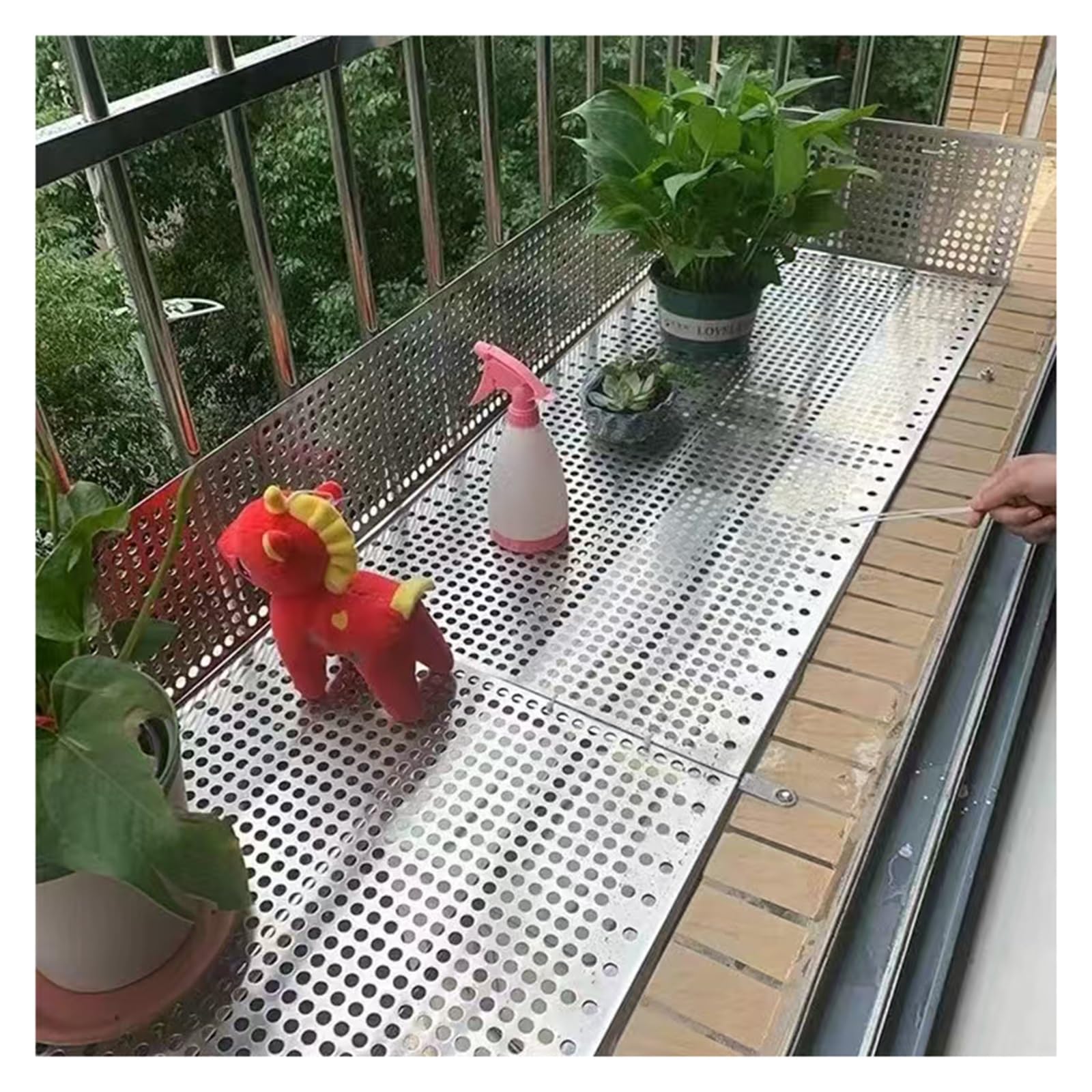 Blacha perforowana ze stali nierdzewnej, Blacha perforowana ze stali nierdzewnej 304 w wielu rozmiarach(W55*L800cm/W21.6*L314.9in)