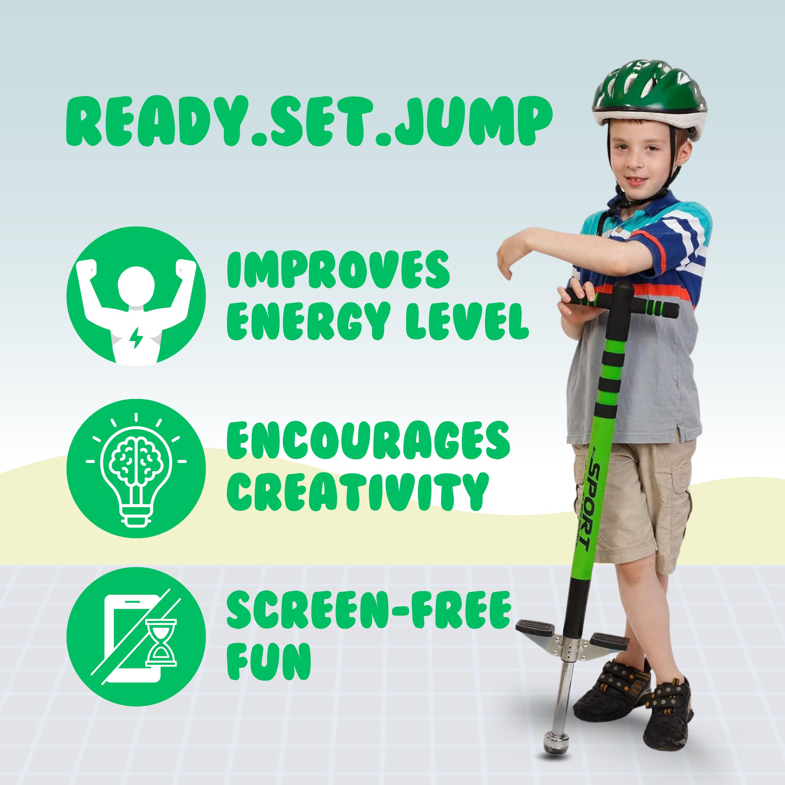 New Bounceポッピング ソフト 握りやすい スポーツ 5～9歳向け 6718373