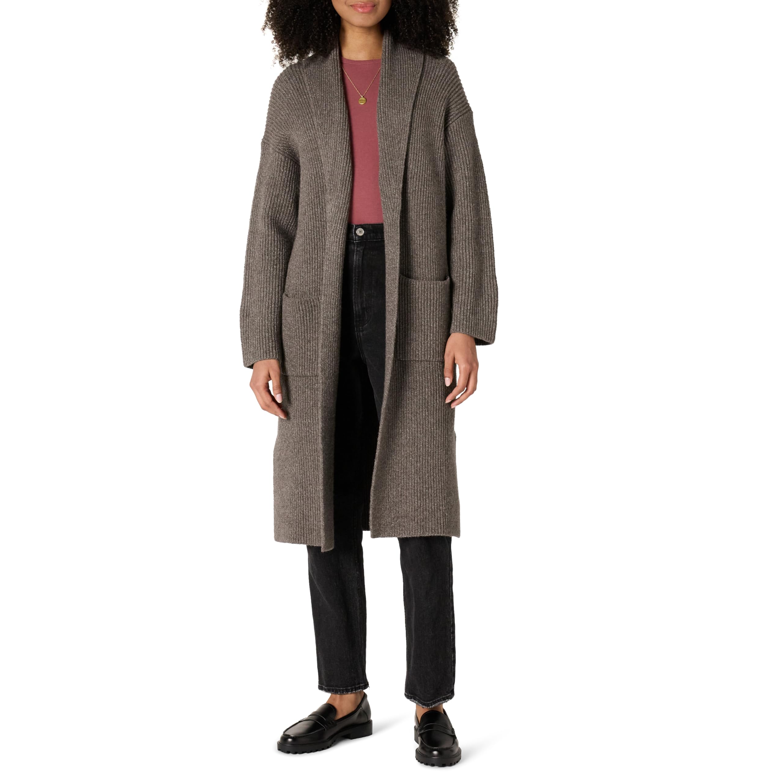Amazon Essentials Oversized Cotton Blend Cardigan