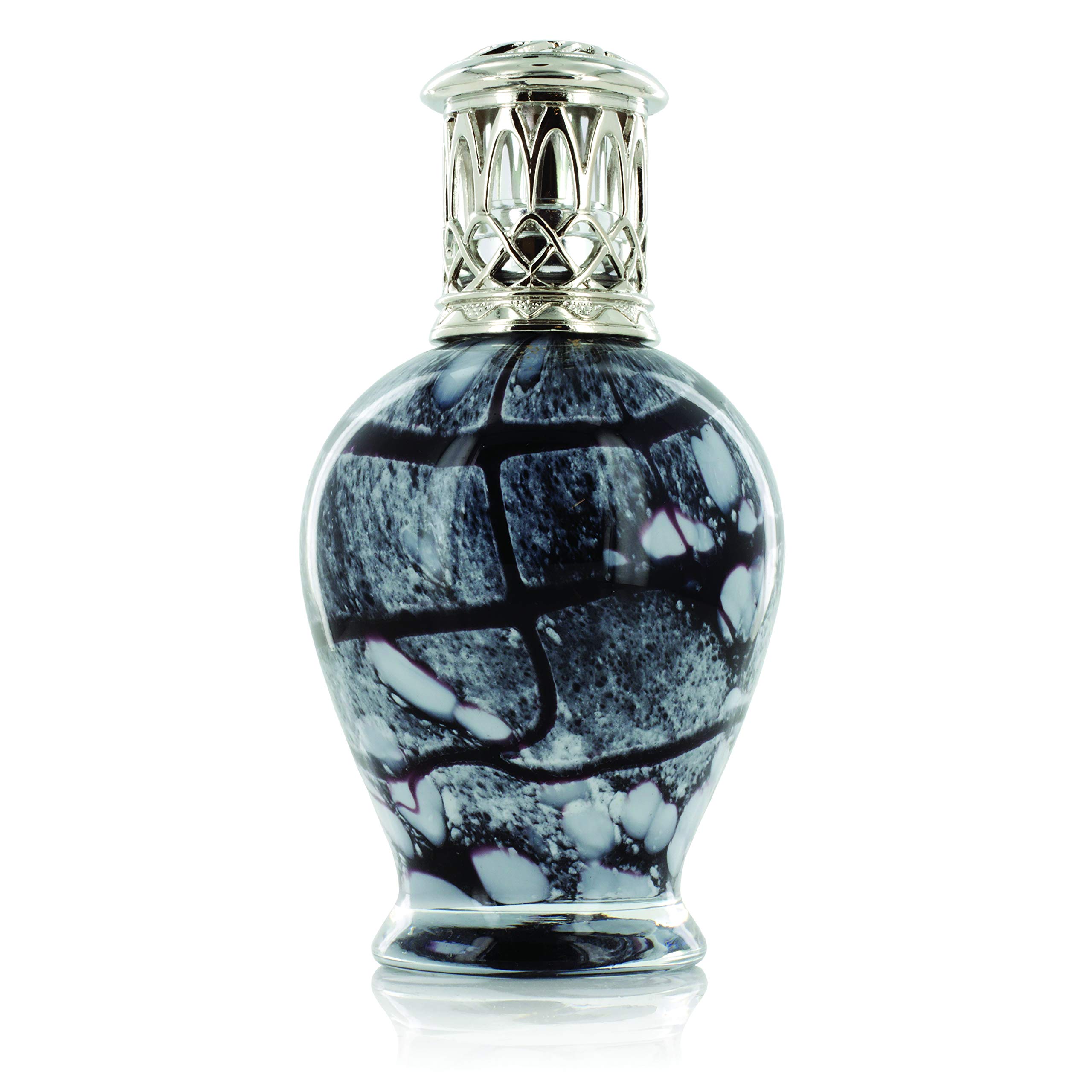Ashleigh & Burwood Lava Tower Mouth Blown Glass Fragrance Lamp Small PFL604