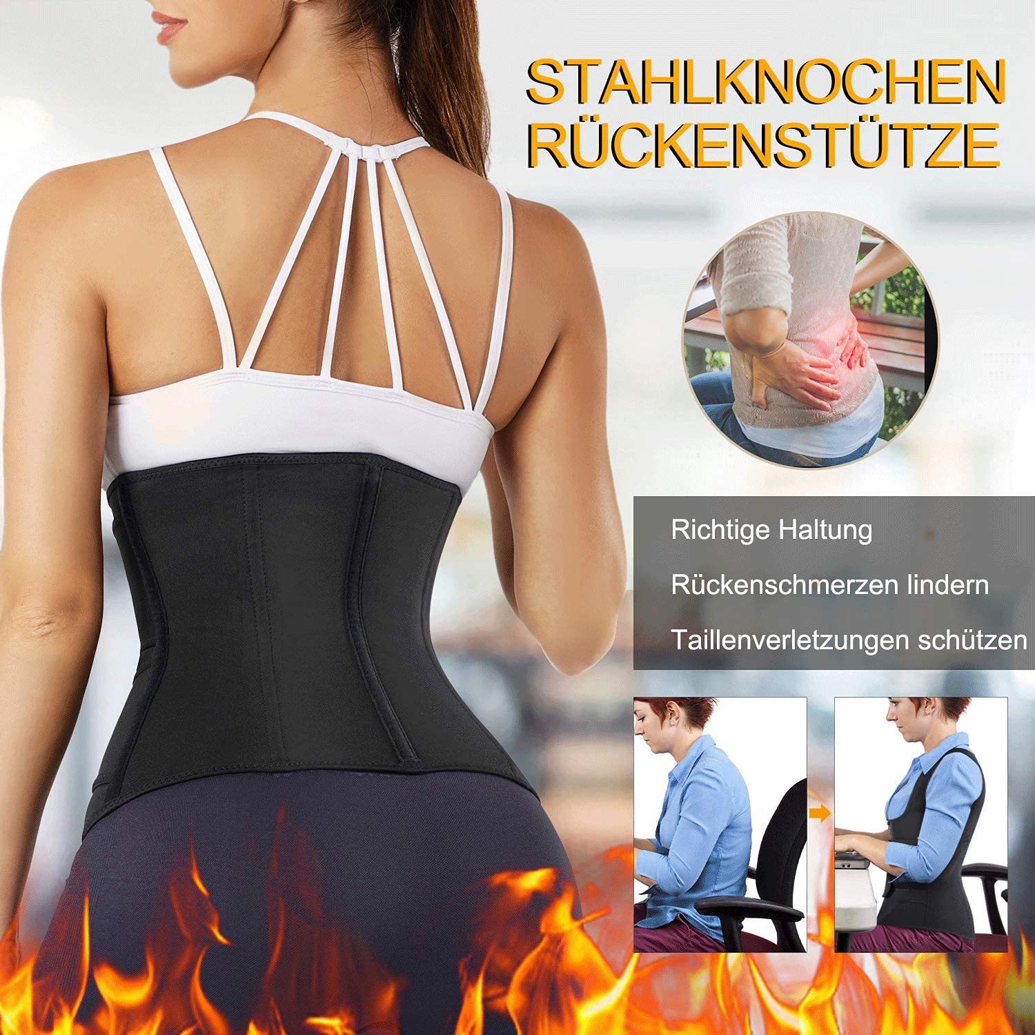 Damski pas wyszczuplający brzuch, pas do fitnessu, sauny, talii, trymer, pas biodrowy, trener talii, regulowany kształt ciała, wyszczuplający brzuch, talię