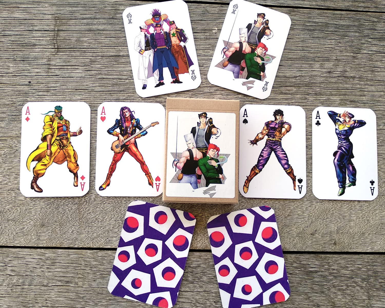 Amazon.com: FLONZGIFT Anime Playing Cards # Poker Deck 54