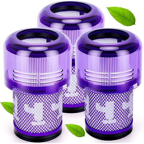 3-Pack Filters for Dyson V12 Vacuum Cleaners