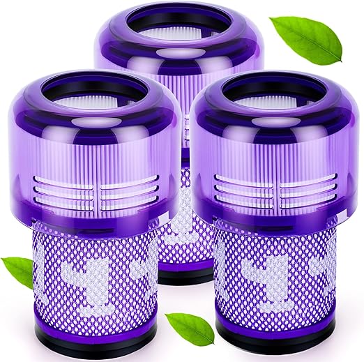 3 Pack Filters Replacement for Dyson V12, Hepa Vacuum