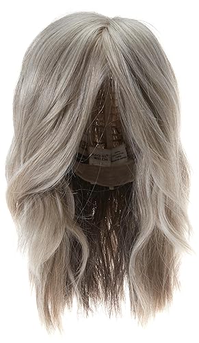 Miniatura 35 de Raquel Welch Peluca Big Spender Pageboy de longitud al hombro con sofisticadas ondas caídas por Hairuwear, gorra de tamaño medio, color rosa