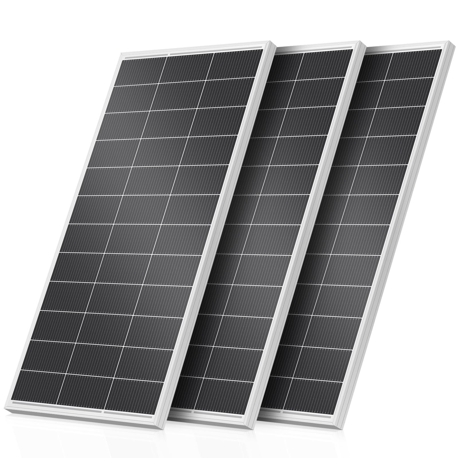Panneau solaire 600 W monocristallin 200 W x 3 modules PV de type N - Panneau solaire IP68 pour batteries 12 V - Panneau solaire 18BB pour camping-car, installation de balcon, abri de jardin