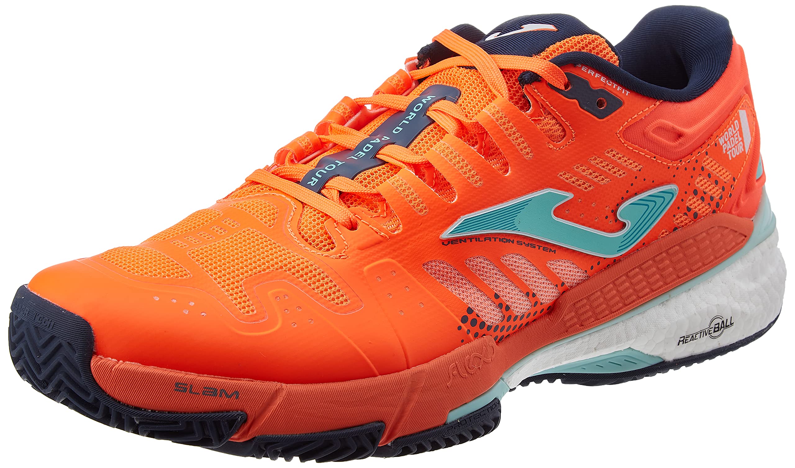 Joma Tslams2108p, buty piłkarskie w pokoju męskim, Kolor: pomarańczowy, 44 EU
