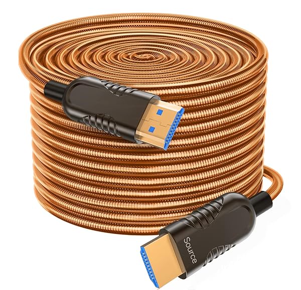 Cavo HDMI 8K OpticaFiber 100M Metallo 48Gbps Active Cable - Dettaglio