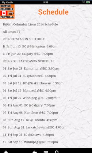 British Columbia Football News