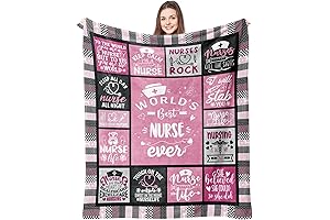 Best Graduation Present for Nurses - Soft and Cozy Blanket