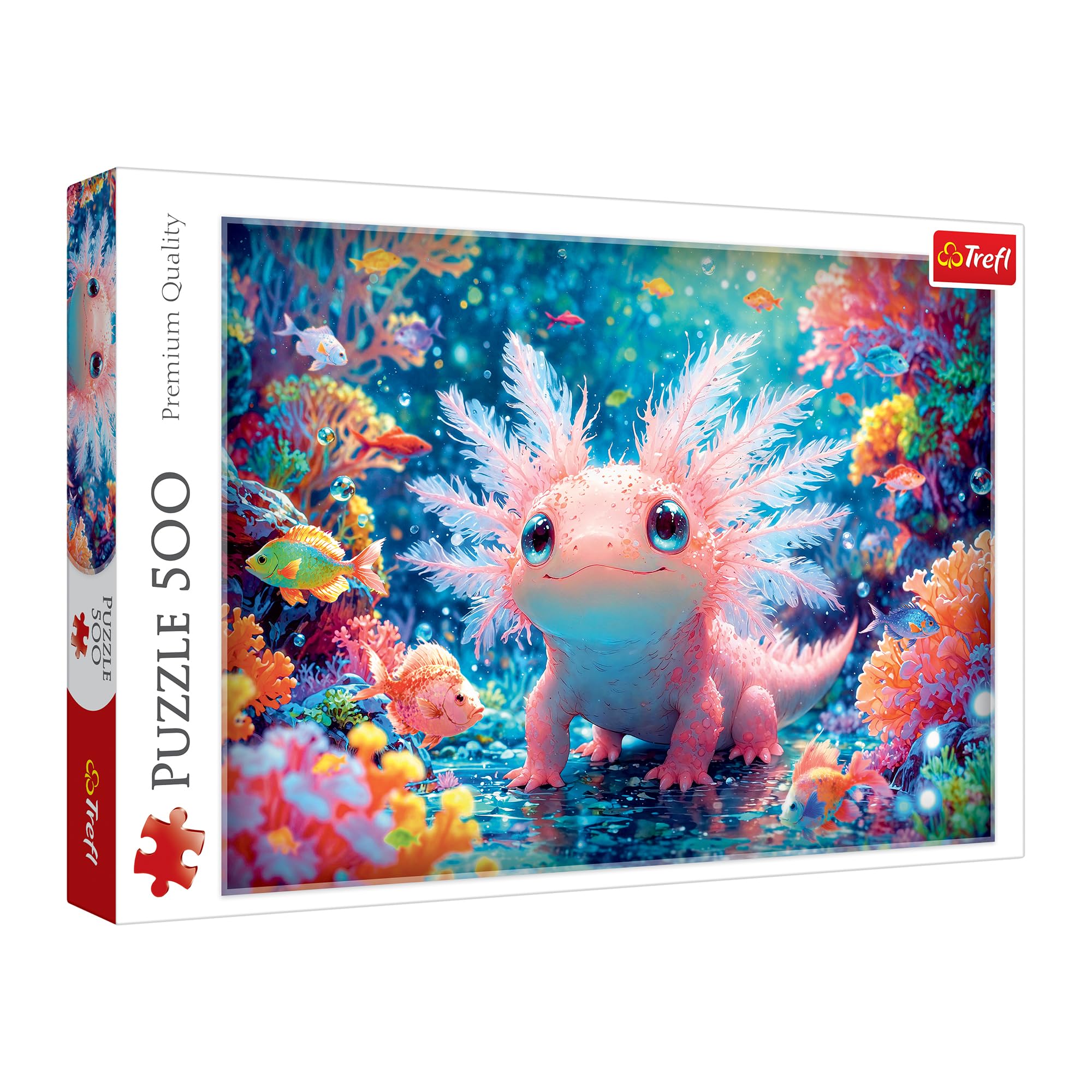 Trefl - Axolotl - 500-delige puzzel - DIY-legpuzzel, creatief