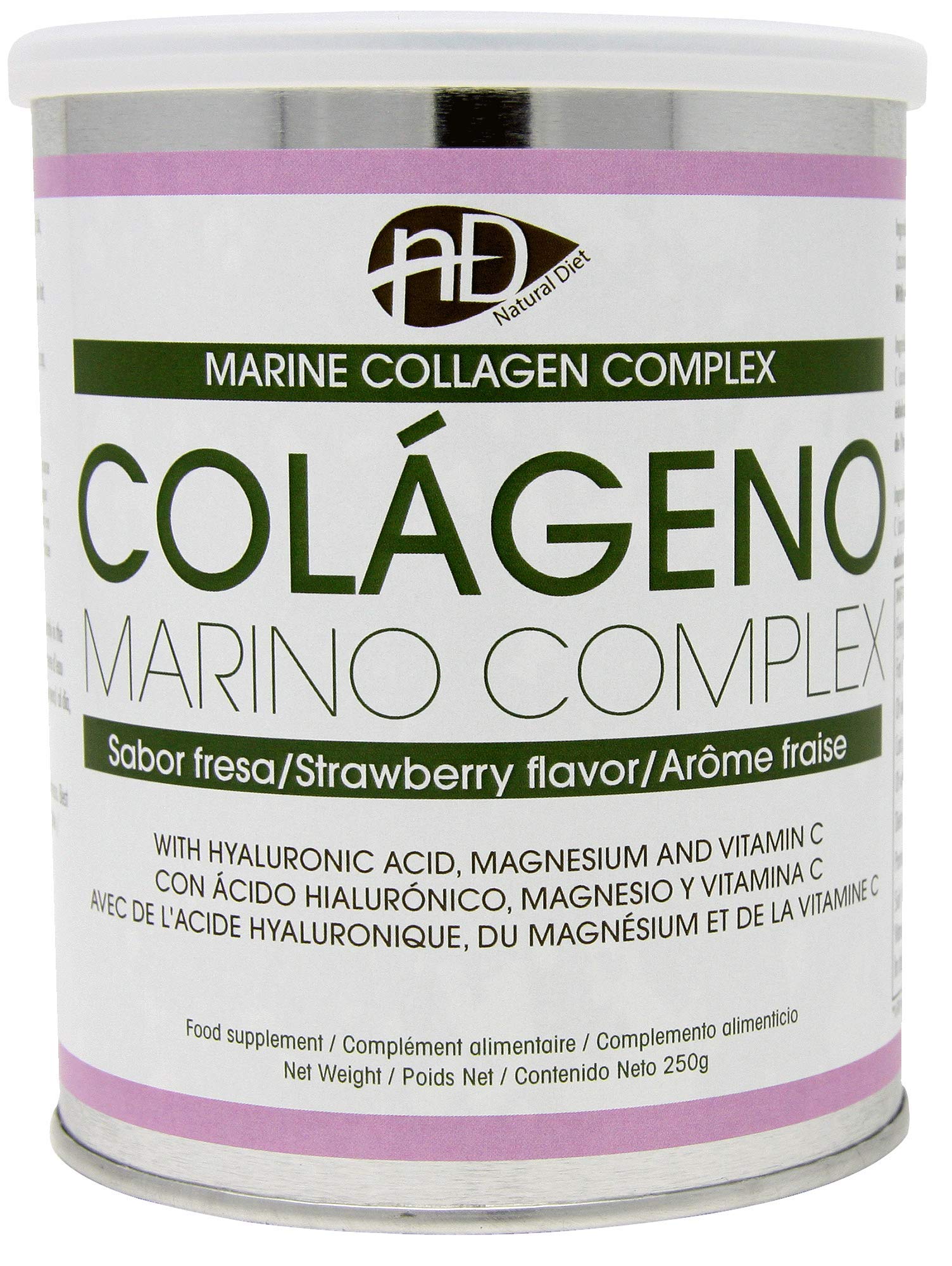 COLÁGENO MARINO HIDROLIZADO - Fresa - 250 gr.