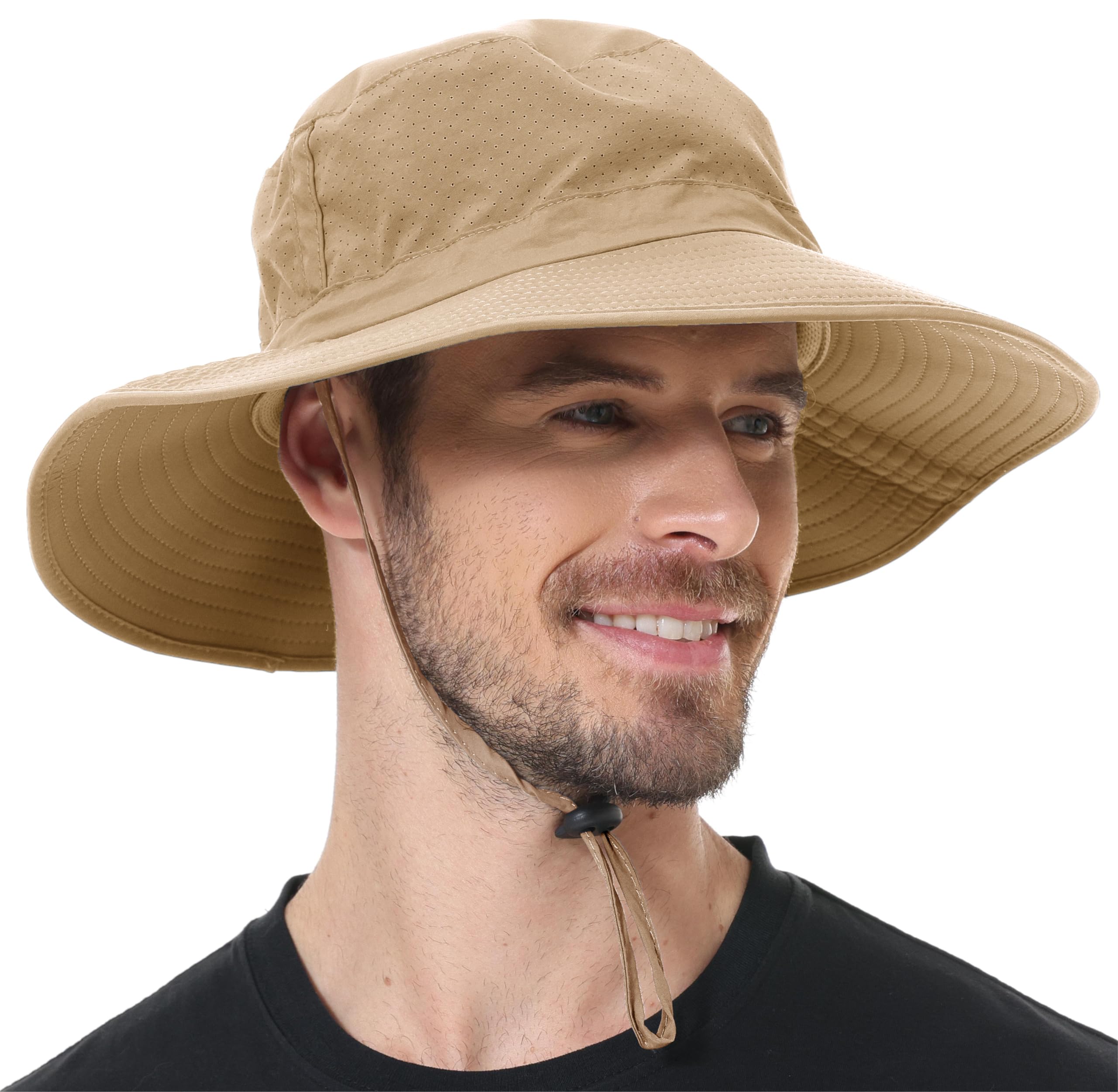ZOORON Boonie Hat UPF 50+ Cooling Sun Hat for Men and Women,Wide Brim Bucket Hats with UV Protection for Safari Hiking Beach