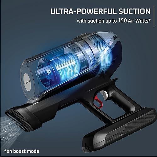 Miniatura 4 de Rowenta, Aspiradora inalámbrica, aspiradora X-Force Flex 12.60, contenedor de polvo XL de 30.4 onzas, tecnología Flex, detección automática de piso,