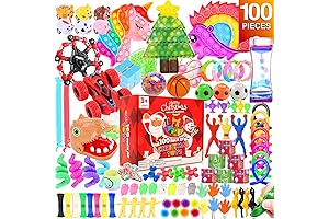 100 Original Fidget Toys Pack: Therapeutic Sensory Goodies for All