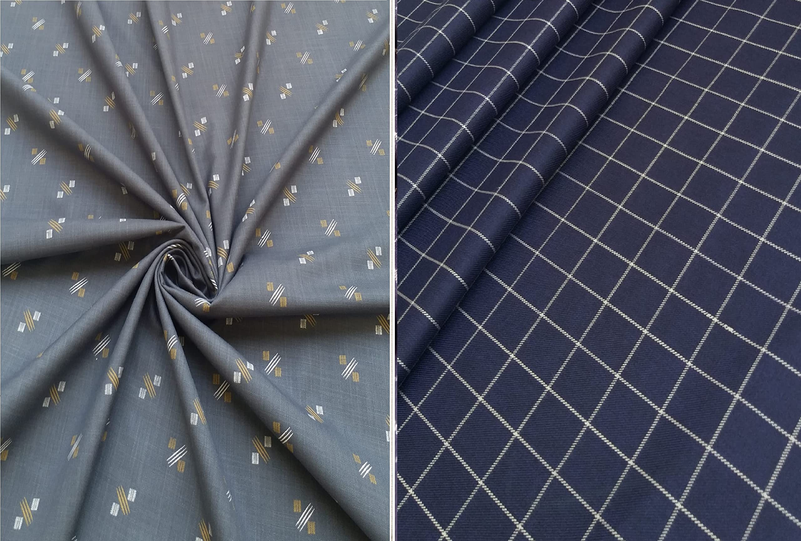 pri & su cottlinns Pri & Su CottLinn Combo fo Cotton sollod Shirt 6000103 & Trouser 900126-picture-11