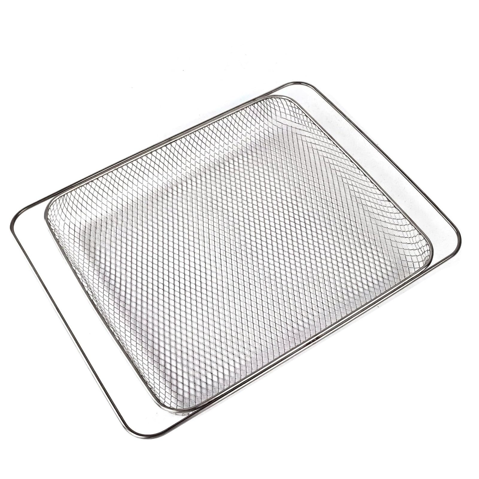 Cesta para Freír Metal Cesta de Malla for Horno freidora Aire for freír y deshidratar al Cestillo Freidora