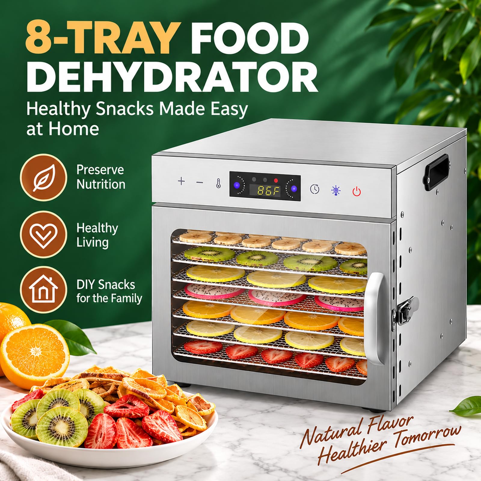 Deshidratador de Alimentos Profesional 400W