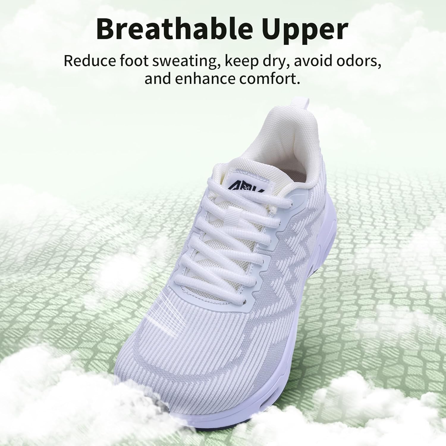 AOV Women Arch Support Walking Shoes Orthotic Tennis Sneakers for Plantar Fasciitis Athletic Running Shoes - Image 6