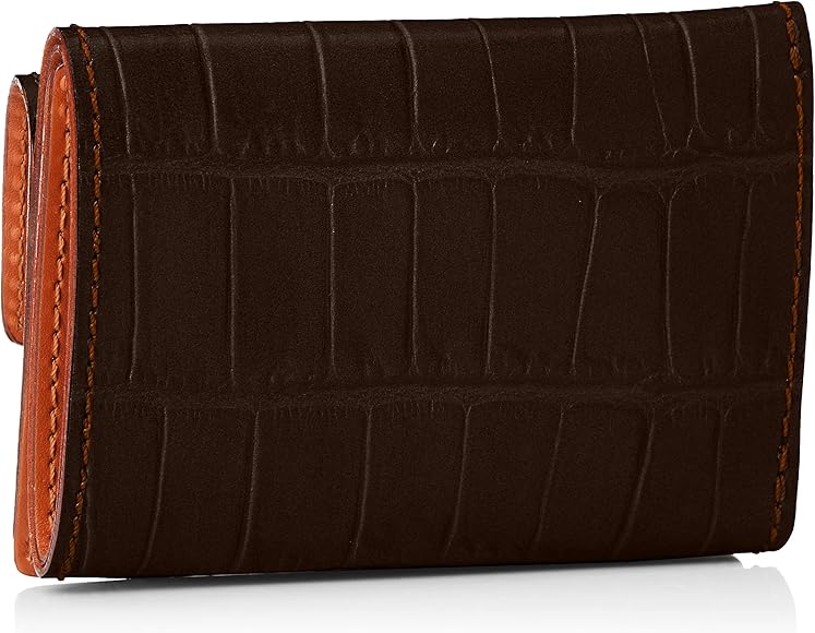 Amazon | [フェリージ] 三つ折り財布 1031/SA ダークブラウン [並行