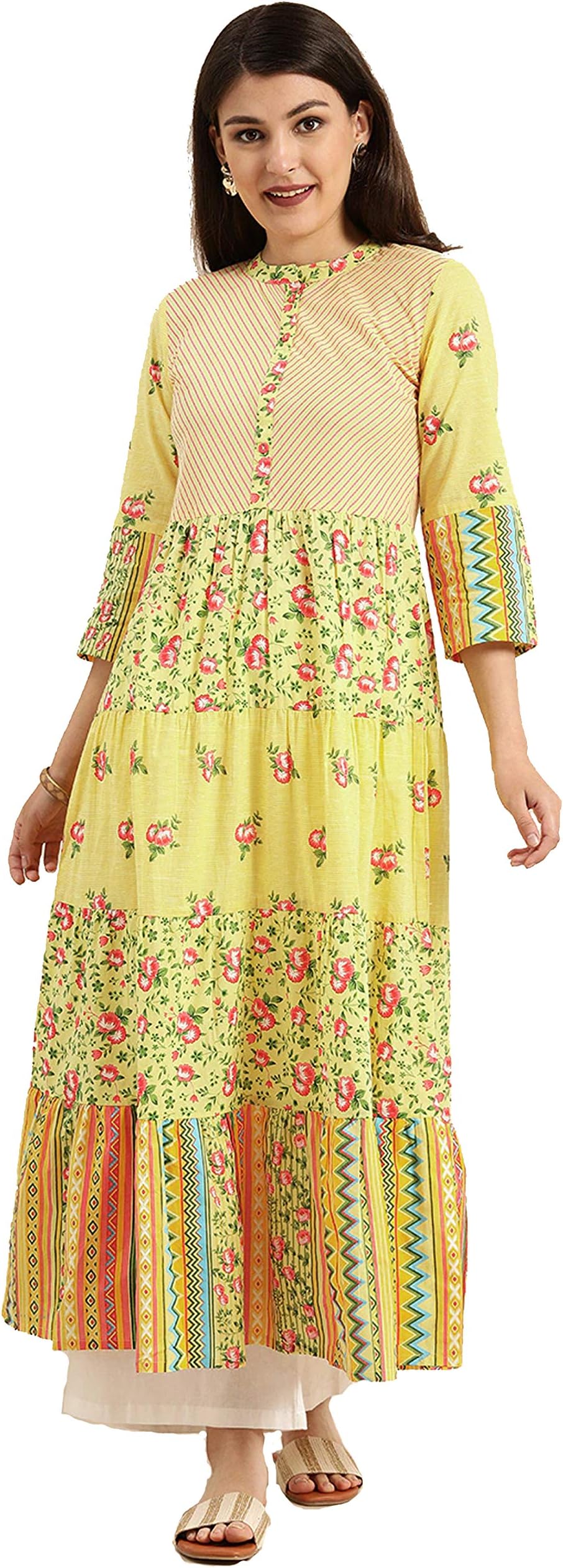 Women's Indian Anarkali Dress partywear Kurta for Women Pakistani suits ethnic long gown style kurti tunic tops