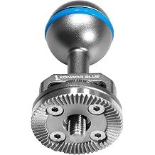 KONDOR BLUE | Arri-Style Rosette Ball Head for Cine Magic Arms | Magic Arm Ecosystem, 25mm Cine Standard, Modular Arm Accessory | Gray