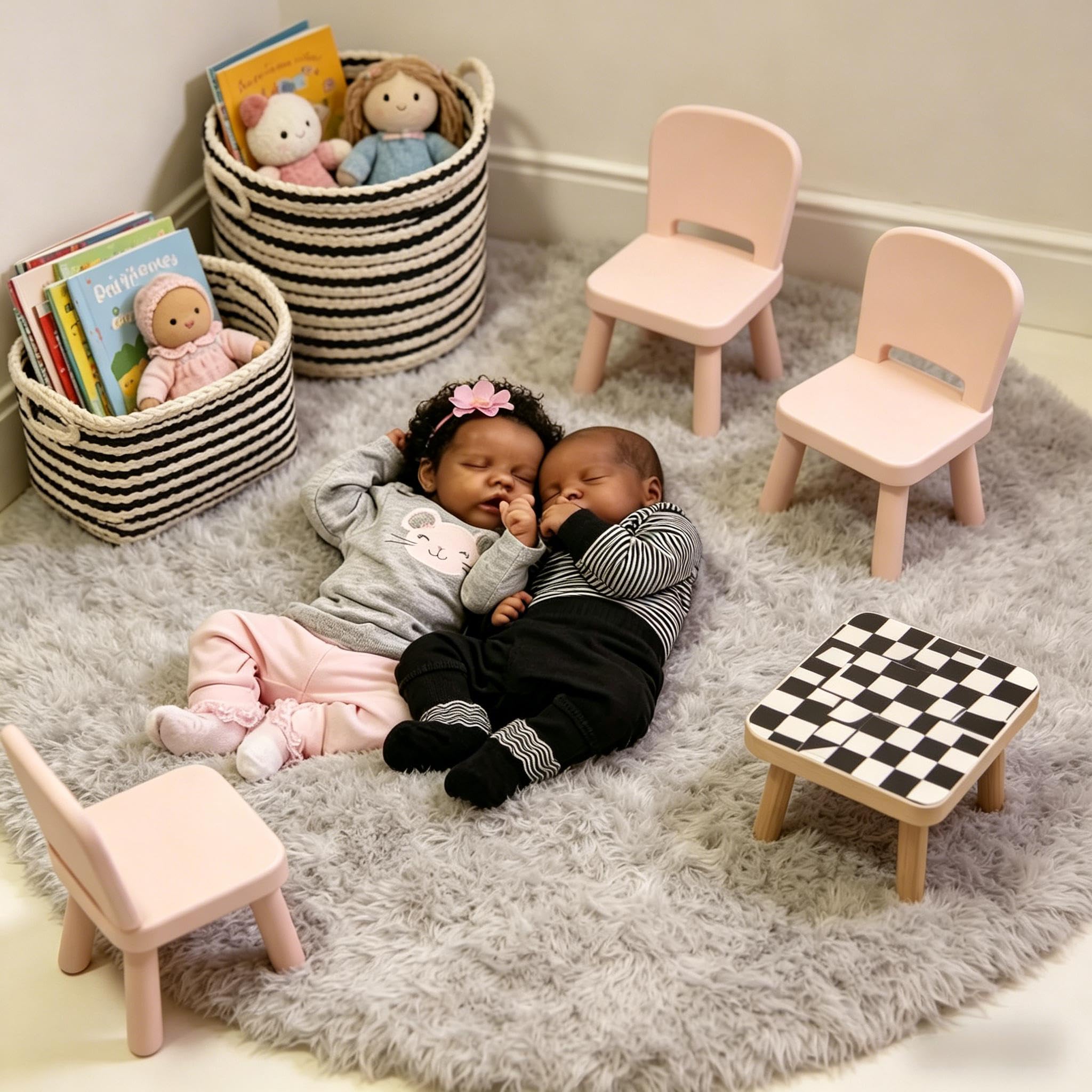Black Reborn Baby Dolls silikonowe bliźniaki na całe ciało dziewczynka i chłopiec 45 cm realistyczna lalka bobas miękki winyl afroamerykańska realistyczny noworodek silikon niemowlęta
