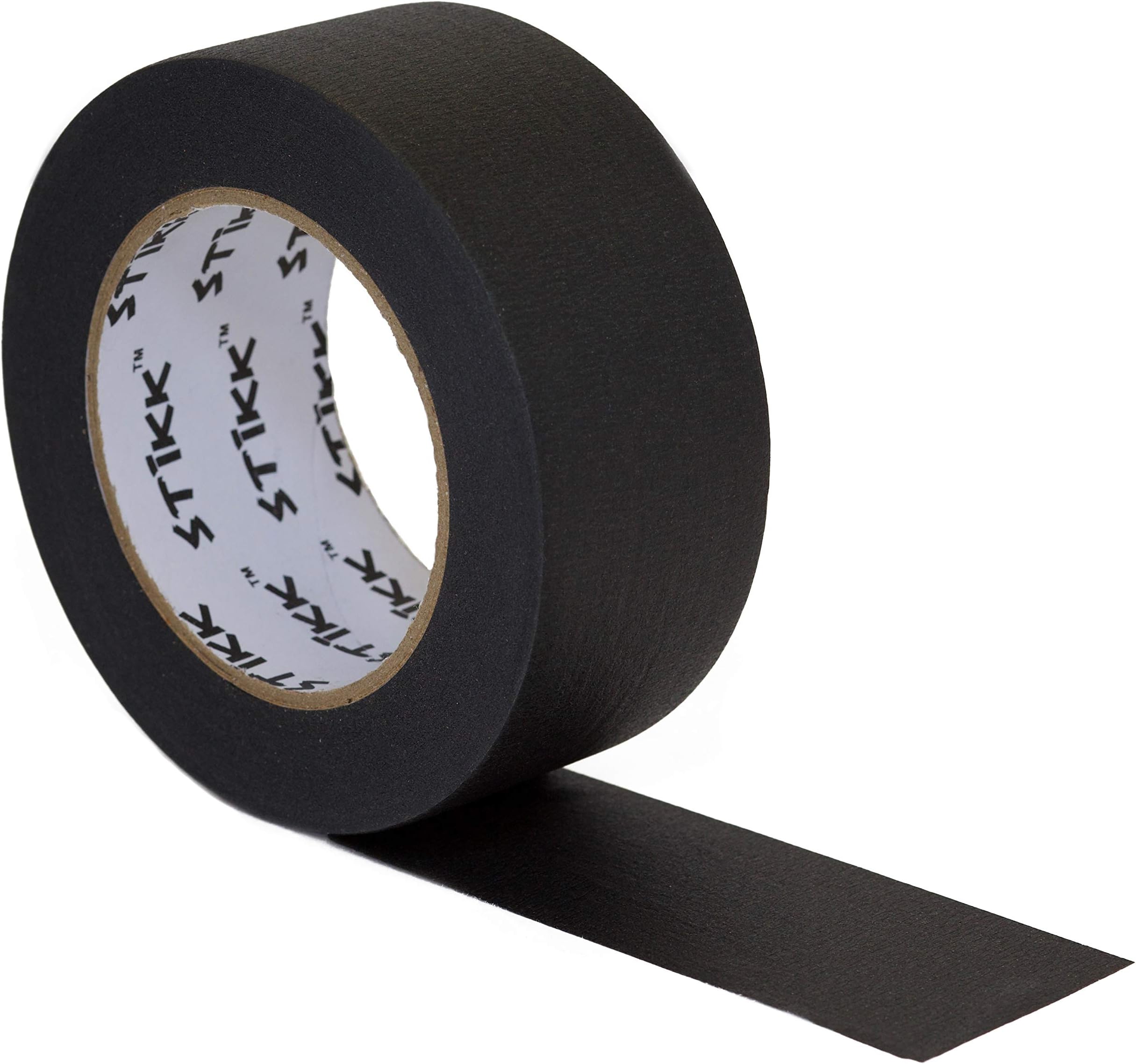 STIKK Painters Tape - 1pk Black Painter Tape - 2 inch x 60 Yards - Paint Tape for Painting, Edges, Trim, Ceilings - Masking Tape for DIY Paint Projects - Residue-Free Painting Tape
