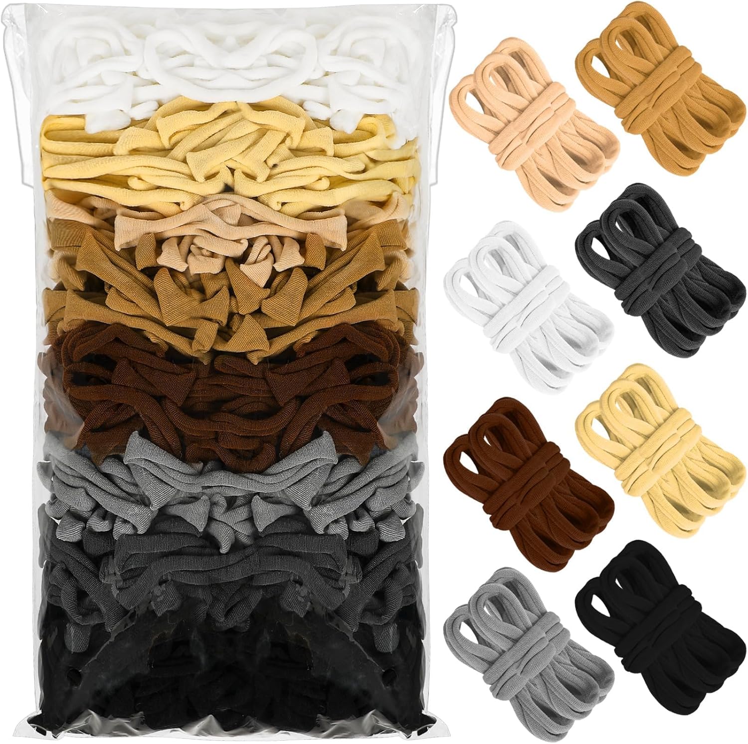 600 Pieces Loom Loops Potholder MutiColored Weaving Loom Loops Potholder Loops