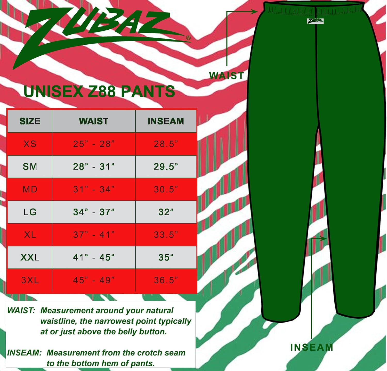 Zubaz NFL Z88 Team Logo The Original Pants –Men and Women, Stylish and Comfortable – Perfect for Game Day or Lounge Wear - Image 5