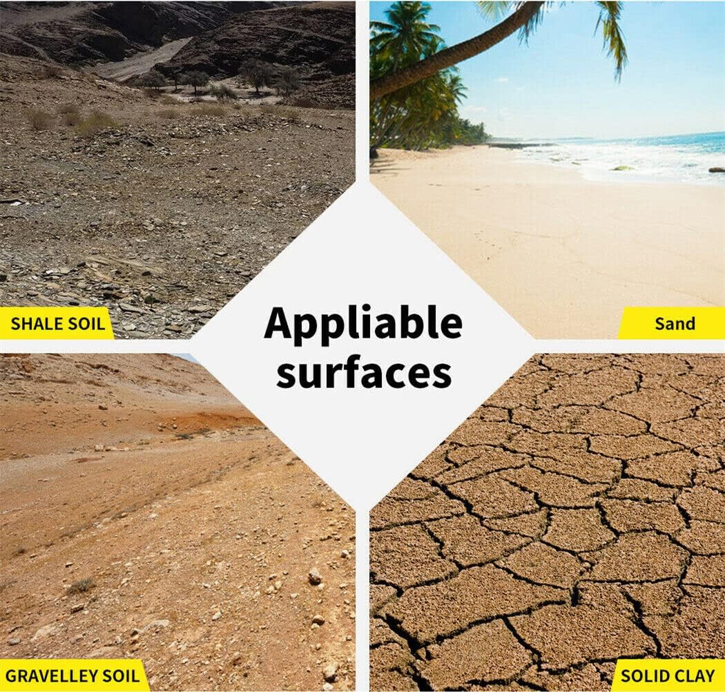 DC HOUSE 63CC Gas Powered Post Hole Digger with 3 Earth Auger Drill Bits 6" 10" 12" and 3 Extension Rods| 2-3 Packages Shipping : Patio, Lawn & Garden