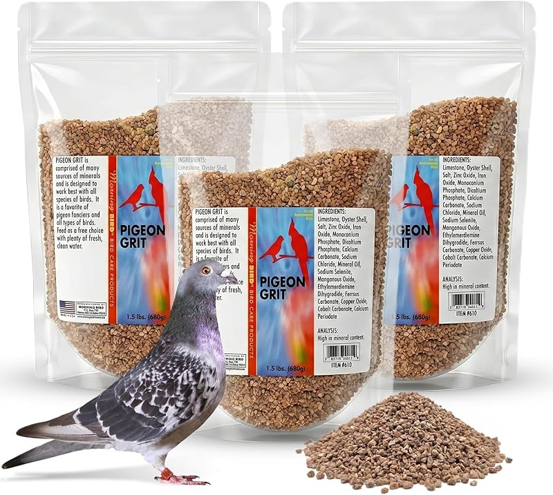 Grit para Pombos Morning Bird com Minerais, 2,04 kg