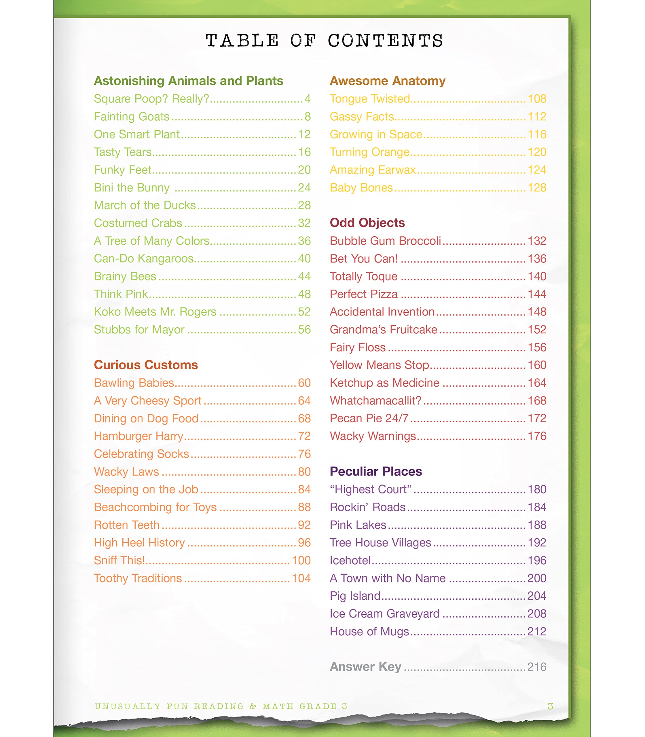 Carson Dellosa Unusually Fun Math and Reading Comprehension 3rd Grade Activity Book, Puzzles, Mazes, Brain Teasers and More, Workbook With Fun Facts About Animals, Plants, Places, Anatomy and Oddities - Image 3