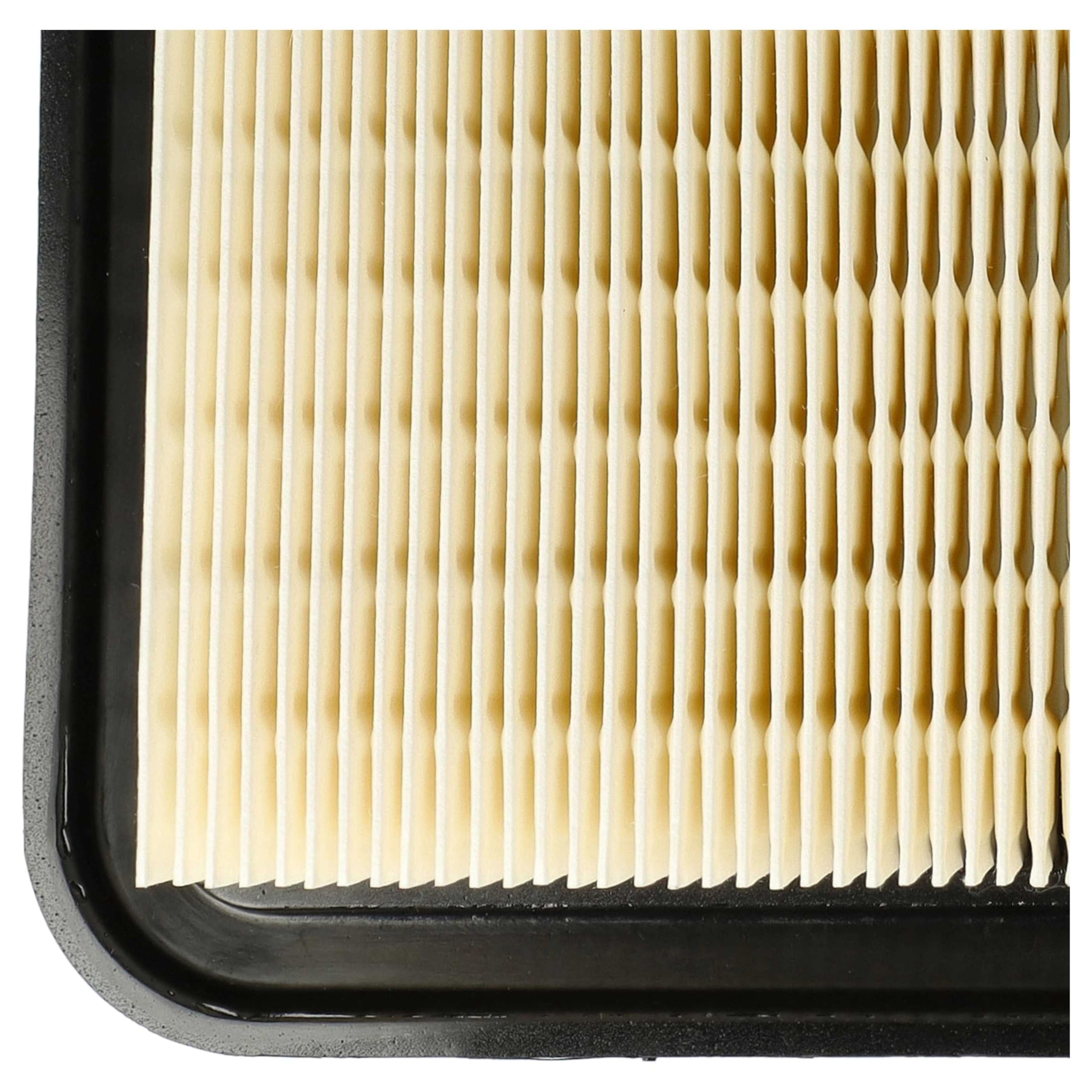 vhbw set 3x filtro a pieghe piatte sostituisce Milwaukee 4932459687, 4058546028596 per aspirapolvere - Elemento filtrante