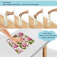 Vista 88 de Juego de 6 paños de cocina reutilizables súper absorbentes para lavar platos, autos y hogar, lavables a máquina