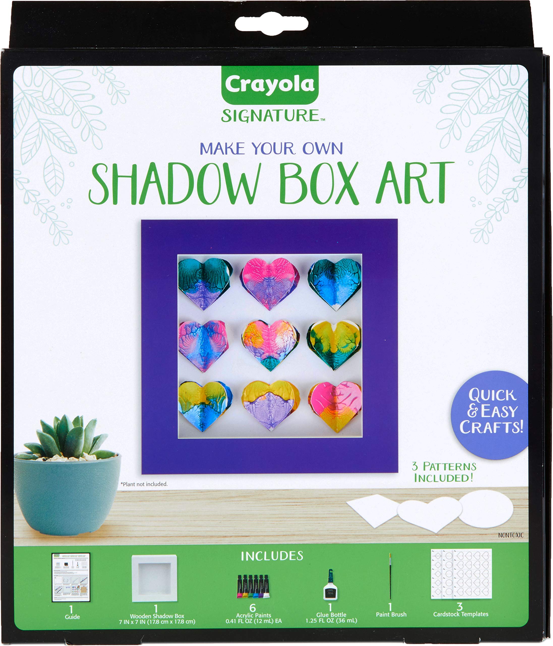 Personalized Shadow Box Shadow Box Frame Floral Shadow Box Shadow